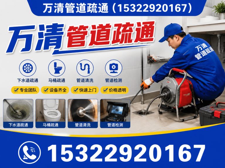 广州24小时管道疏通展示图