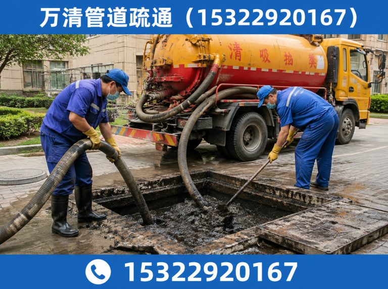 广州下水道疏通展示图
